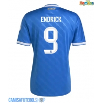 Camisa de time de futebol Real Madrid Endrick #9 Replicas 3º Equipamento 2025-26 Manga Curta